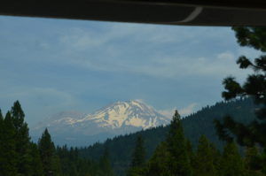 Great view of Mt. Shasta on 8/13/2017.